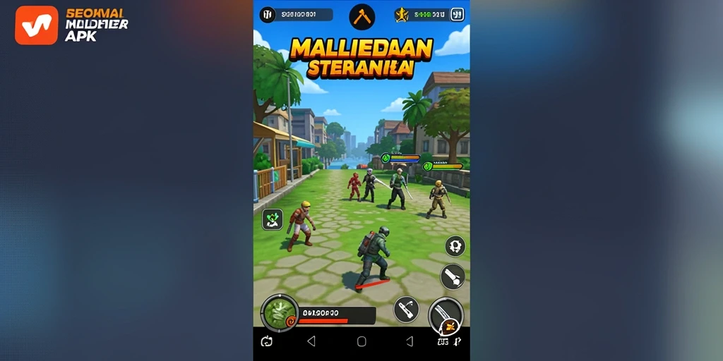 lkopen - Gambaran permainan yang menegangkan dan penuh aksi.