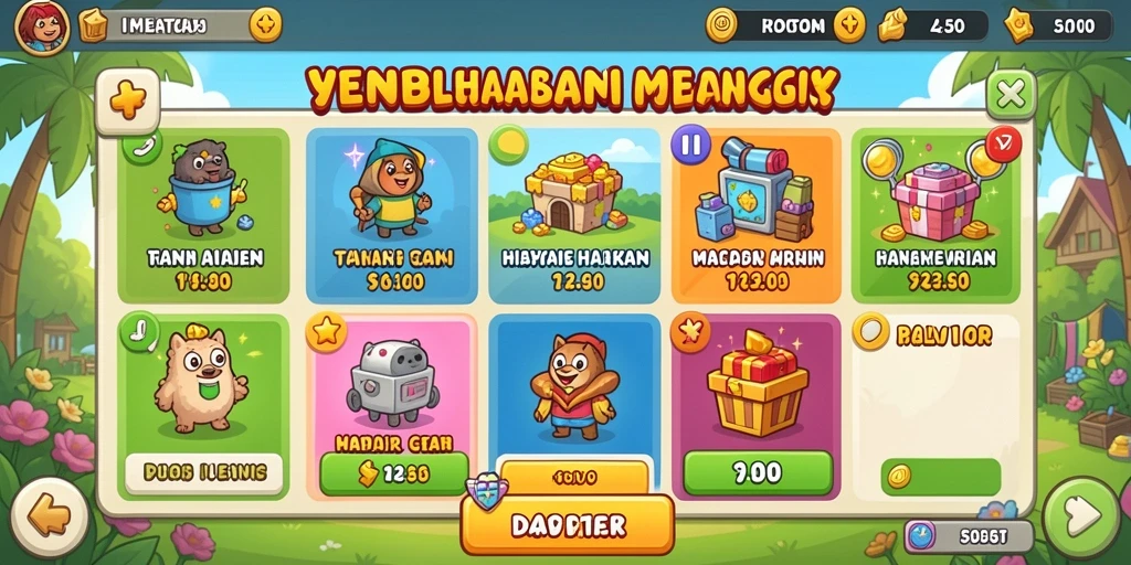 ungutoto - Berbagai karakter menarik untuk dipilih.